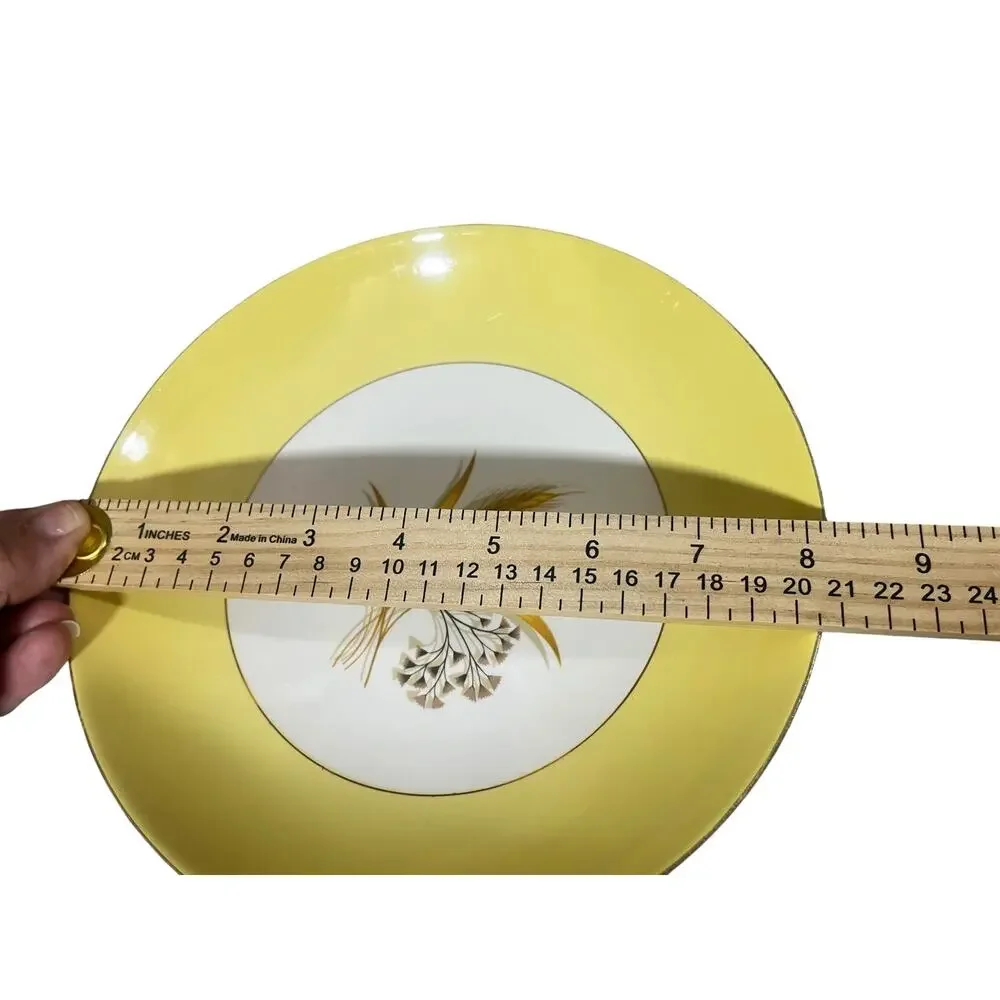 Vintage Century Service Autumn Gold Wheat Dinnerware Set Of 26 Pieces